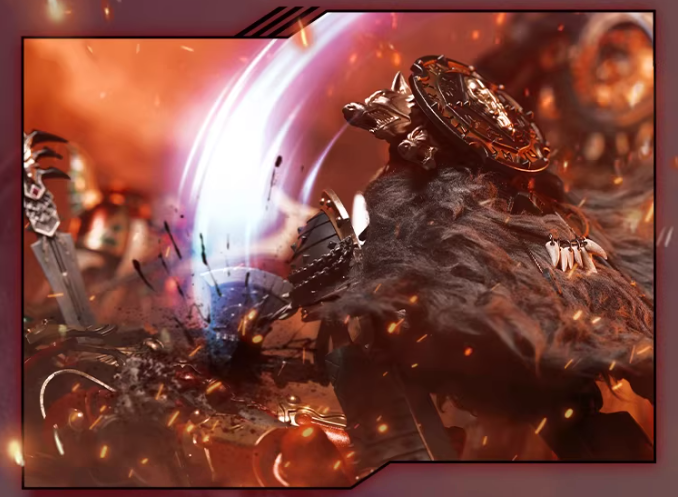 JOYTOY Warhammer 40K Space Wolves Primarch Leman Russ Cloth Cloak Figure Accessory