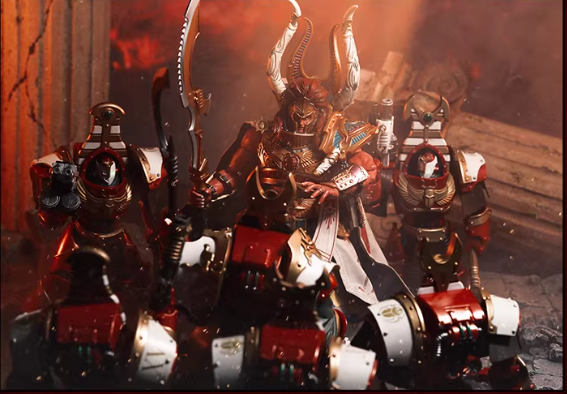 JOYTOY Warhammer 30K Thousand Sons Primarch Magnus the Red Figure Cloak Accessory