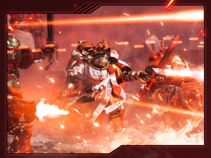 Warhammer 40K Blood Angels Commander Dante Action Figure Cloak Accessory