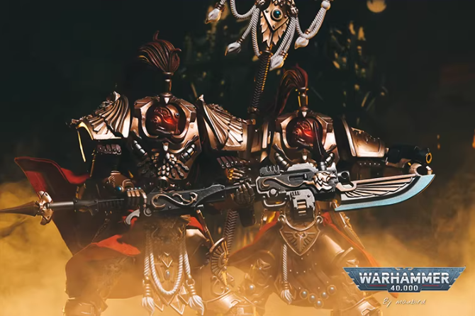 JOYTOY Warhammer 40K Adeptus Custodes Captain Cloak Outfit Set Figure Accessory No Figure