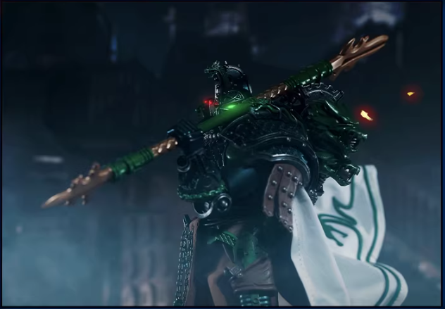 JOYTOY Warhammer 40K Alpha Legion Primarch Alpharius Cloth Cloak Figure Accessory