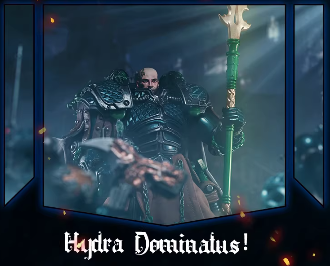 JOYTOY Warhammer 40K Alpha Legion Primarch Alpharius Cloth Cloak Figure Accessory