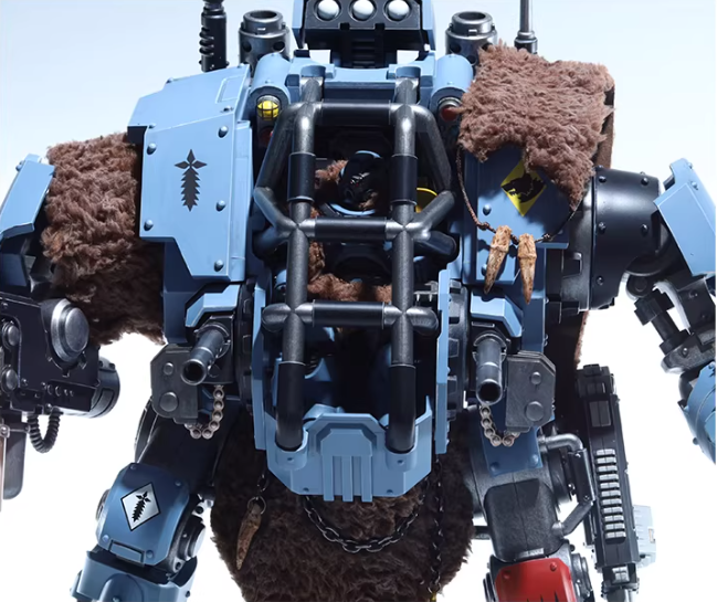 JOYTOY Warhammer 40K Space Wolves Invictor Warsuit Cloth Cloak Figure Accessory