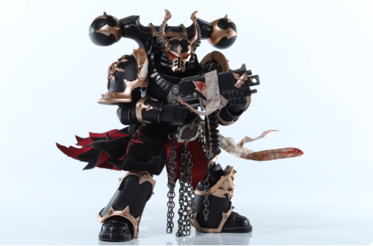 JOYTOY Warhammer 40K Black Legion Nagast Talas Cloth Cloak Cape Figure Accessory