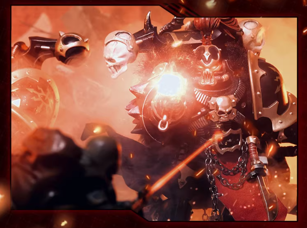 JOYTOY Warhammer 40K Black Legion Nagast Talas Cloth Cloak Cape Figure Accessory