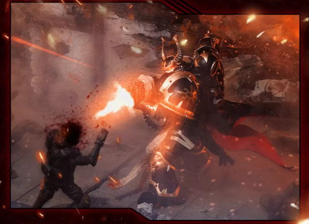 JOYTOY Warhammer 40K Black Legion Nagast Talas Cloth Cloak Cape Figure Accessory