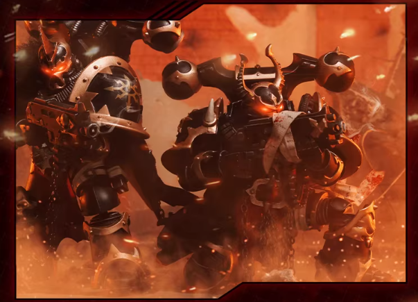 JOYTOY Warhammer 40K Black Legion Nagast Talas Cloth Cloak Cape Figure Accessory