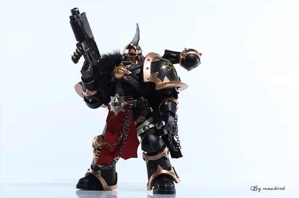 JOYTOY Warhammer 40K Black Legion Nagast Talas Cloth Cloak Cape Figure Accessory