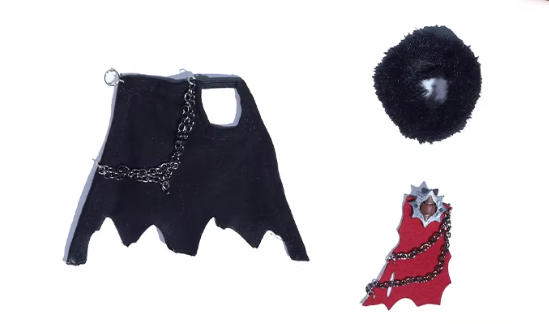 JOYTOY Warhammer 40K Black Legion Nagast Talas Cloth Cloak Cape Figure Accessory