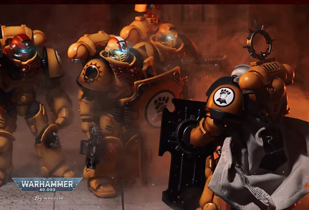 JOYTOY Warhammer 40K Adeptus Custodes Dark Origin Cloak Accessory Figure 【Cloak Only】 Collectible Model