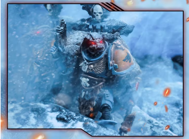 JOYTOY Warhammer 40K Space Wolves Claw Pack Battle Brother Cloth Cloak Cape Set Figure Accessory