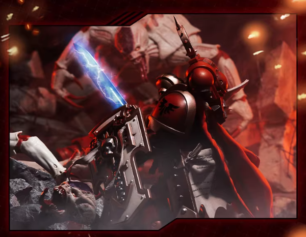 JOYTOY Warhammer 40K Dark Origin Blood Angels Swordguard Cloak Set Figure Accessory 【Figure Not Included】 Collectible Model