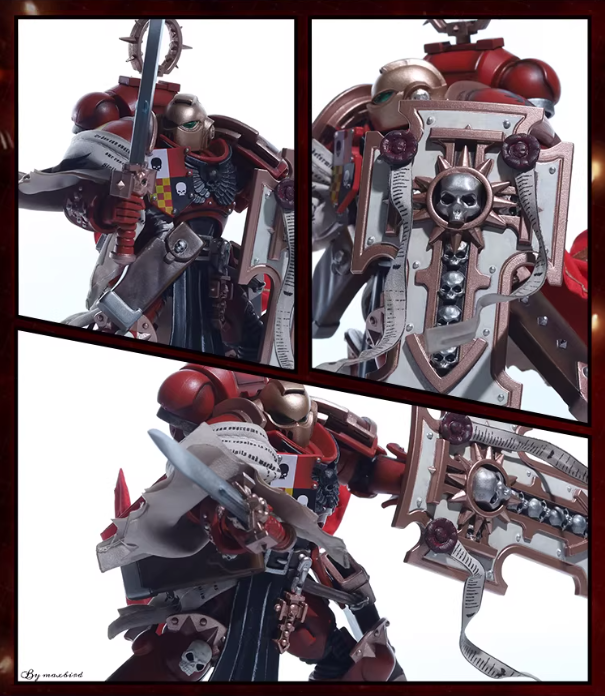 JOYTOY Warhammer 40K Dark Origin Blood Angels Swordguard Cloak Set Figure Accessory 【Figure Not Included】 Collectible Model