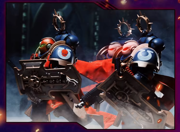 JOYTOY Warhammer 40K Terminator Swordguard Veteran Action Figure Model Cloak Accessory 【Cloak Only】 Collectible