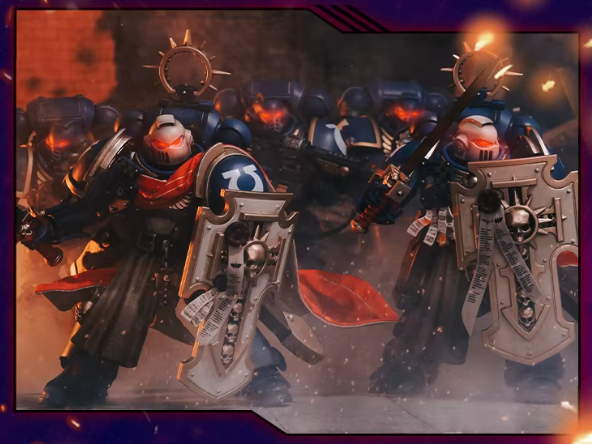 JOYTOY Warhammer 40K Terminator Swordguard Veteran Action Figure Model Cloak Accessory 【Cloak Only】 Collectible