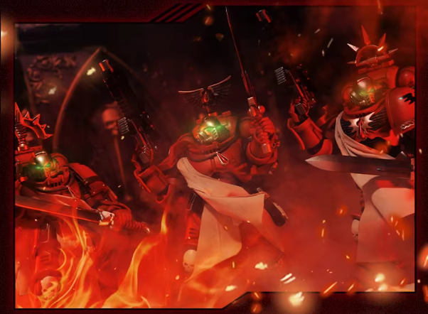 JOYTOY Warhammer 40K Blood Angels Veteran Squad Action Figure Model Cloak Accessory 【Cloak Only】 Collectible