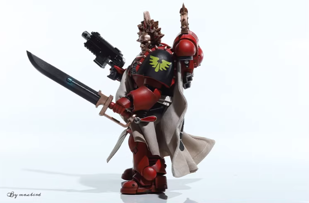 JOYTOY Warhammer 40K Blood Angels Veteran Squad Action Figure Model Cloak Accessory 【Cloak Only】 Collectible