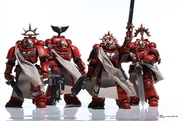 JOYTOY Warhammer 40K Blood Angels Veteran Squad Action Figure Model Cloak Accessory 【Cloak Only】 Collectible