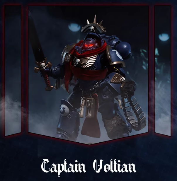 JOYTOY Warhammer 40K Terminator Original Captain & Second Captain Action Figure Model Cloak Set Collectible