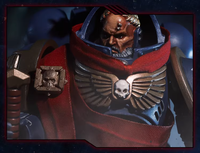 JOYTOY Warhammer 40K Terminator Original Captain & Second Captain Action Figure Model Cloak Set Collectible