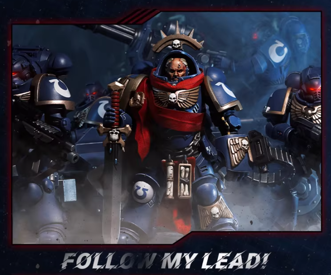 JOYTOY Warhammer 40K Terminator Original Captain & Second Captain Action Figure Model Cloak Set Collectible