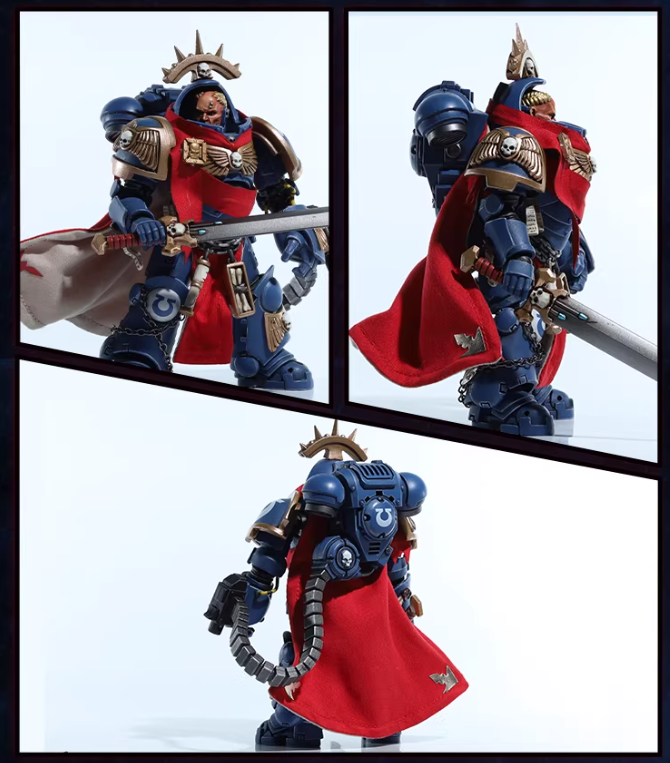 JOYTOY Warhammer 40K Terminator Original Captain & Second Captain Action Figure Model Cloak Set Collectible