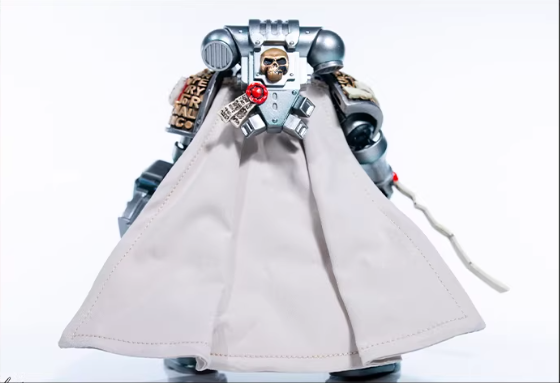 JOYTOY Warhammer 40K Dark Origin Grey Knights Assault Squad Action Figure Model Cloak Accessory Collectible