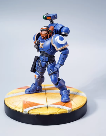 1/12 Scale Display Base 1.0 Model 1/18 joytoy Warhammer Soldier Action Figure Diorama Stand Collectible