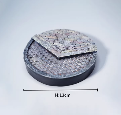 1/12 Scale Display Base 1.0 Model 1/18 joytoy Warhammer Soldier Action Figure Diorama Stand Collectible