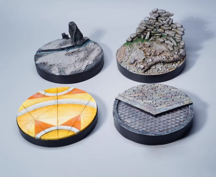 1/12 Scale Display Base 1.0 Model 1/18 joytoy Warhammer Soldier Action Figure Diorama Stand Collectible