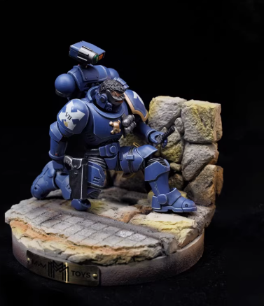 1/12 Scale Display Base 7.0 Model 1/18 JOYTOY Warhammer Soldier Action Figure Diorama Stand Collectible