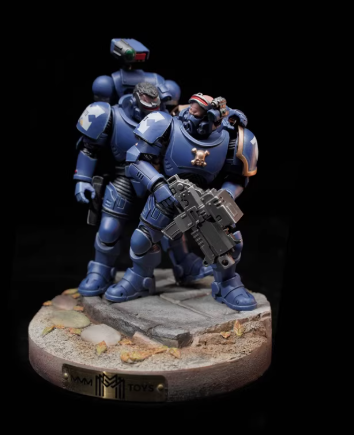 1/12 Scale Display Base 2.0 Model 1/18 Inch JOYTOY Warhammer Soldier Action Figure Diorama Stand Collectible