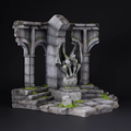 1/18 Necropolis Ruins Model 1/12 JOYTOY Warhammer Soldier Action Figure Universal Diorama Stand Collectible