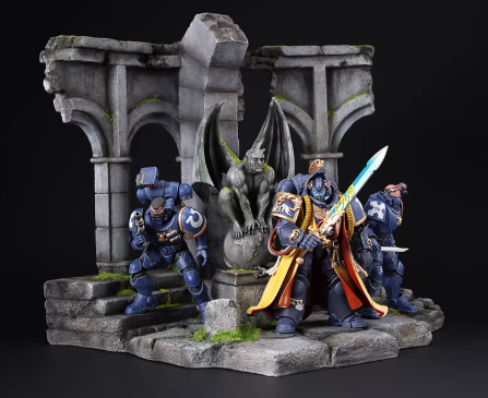 1/18 Necropolis Ruins Model 1/12 JOYTOY Warhammer Soldier Action Figure Universal Diorama Stand Collectible