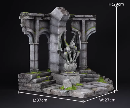 1/18 Necropolis Ruins Model 1/12 JOYTOY Warhammer Soldier Action Figure Universal Diorama Stand Collectible