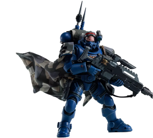 JOYTOY Warhammer 40K Terminator 4-Figure Set Action Figure Model with Cloak Accessories Collectible