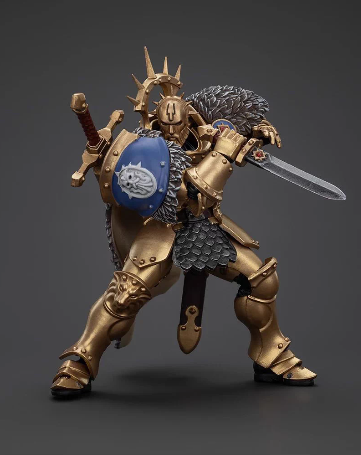 JOYTOY   Warhammer AGE OF SIGMAR  Scale：1/18   Stormcast Eternals The Blacktalons Hendrick, The Silver Wolf