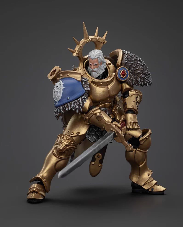 JOYTOY   Warhammer AGE OF SIGMAR  Scale：1/18   Stormcast Eternals The Blacktalons Hendrick, The Silver Wolf