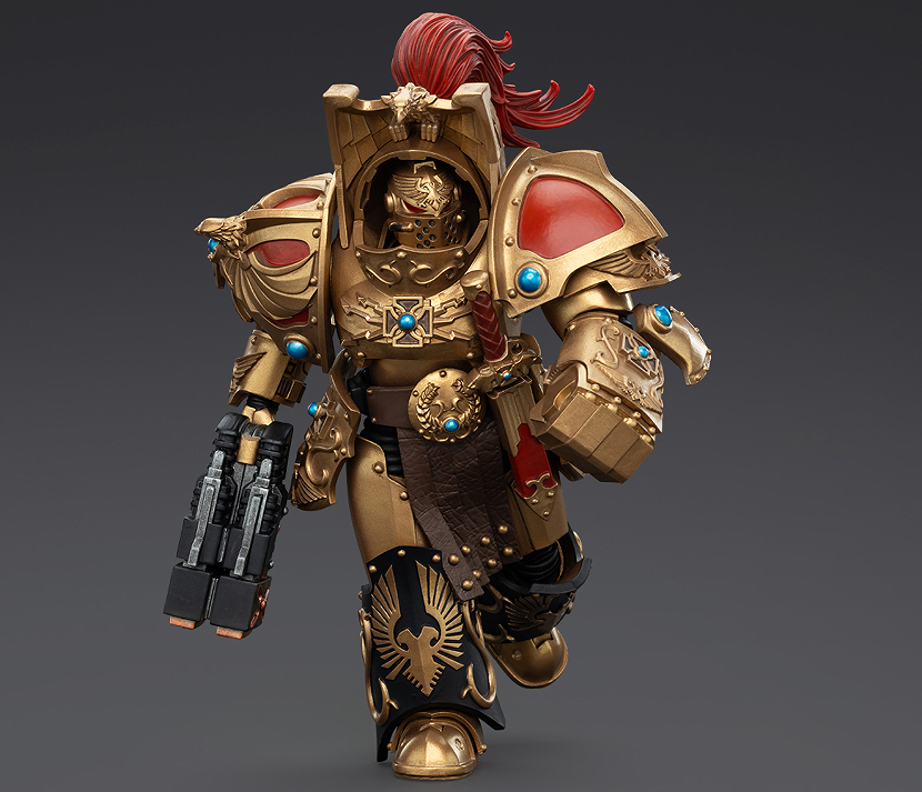 JOYTOY  Warhammer The Horus Heresy   Scale：1/18   Legio Custodes Aquilon Terminator Squad Aquilon with Lastrum Storm Bolter