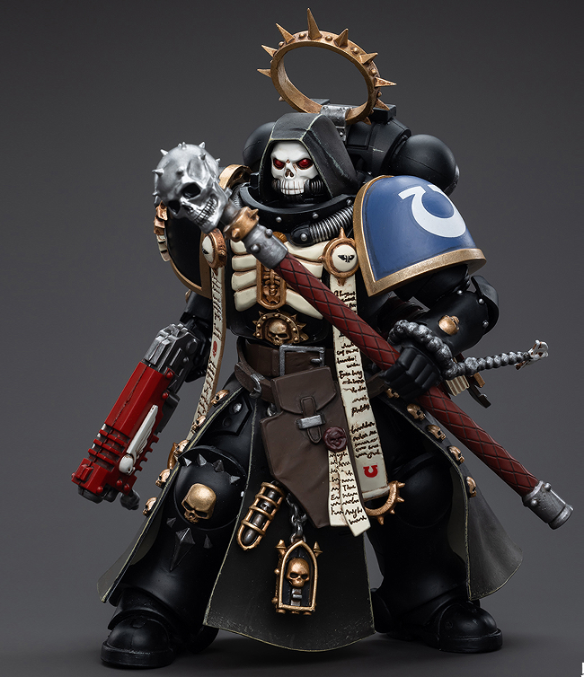 JOYTOY  Warhammer 40,000  Scale：1/18  Ultramarines  Primaris Chaplain Brother Varus