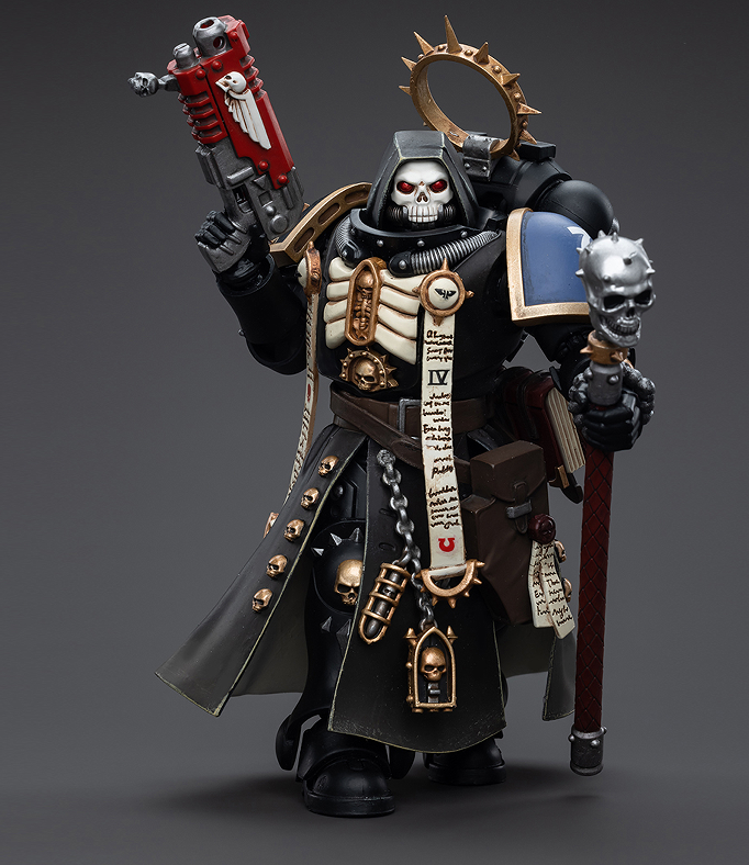 JOYTOY  Warhammer 40,000  Scale：1/18  Ultramarines  Primaris Chaplain Brother Varus