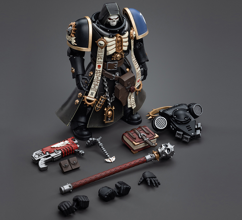 JOYTOY  Warhammer 40,000  Scale：1/18  Ultramarines  Primaris Chaplain Brother Varus