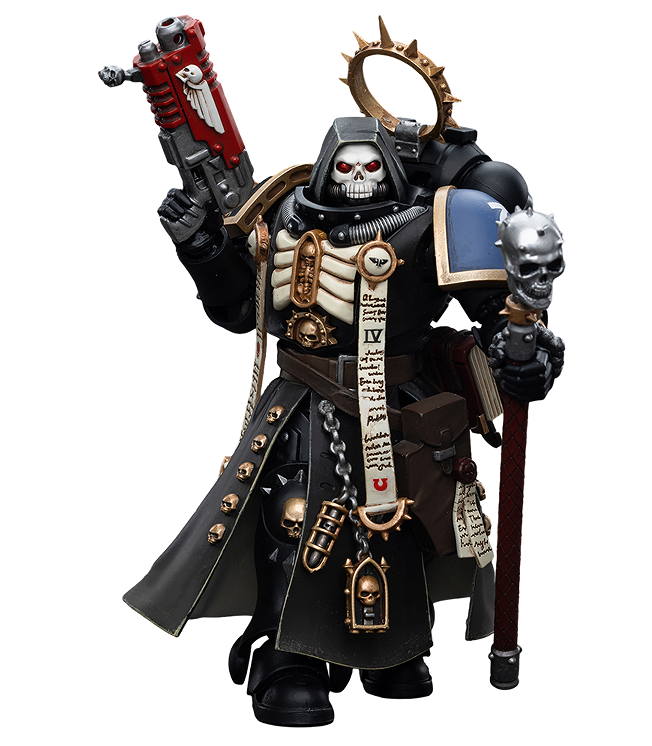 JOYTOY  Warhammer 40,000  Scale：1/18  Ultramarines  Primaris Chaplain Brother Varus