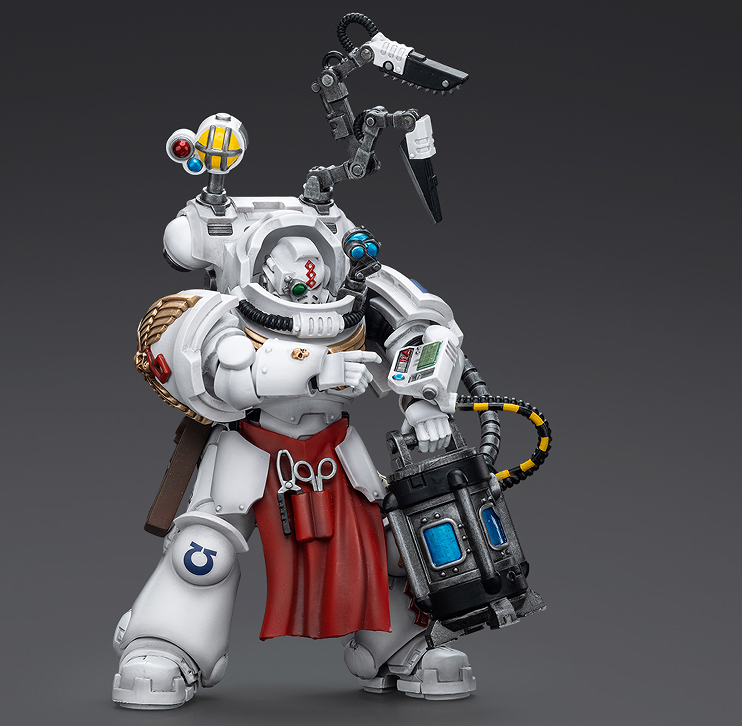 JOYTOY  Warhammer  Scale：1/18   Uitramarines Apothecary Biologis