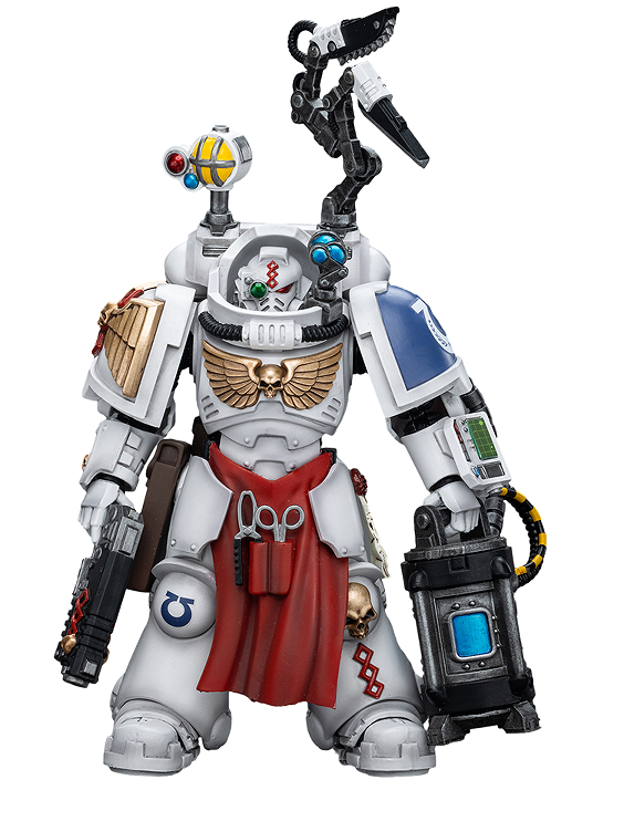 JOYTOY  Warhammer  Scale：1/18   Uitramarines Apothecary Biologis