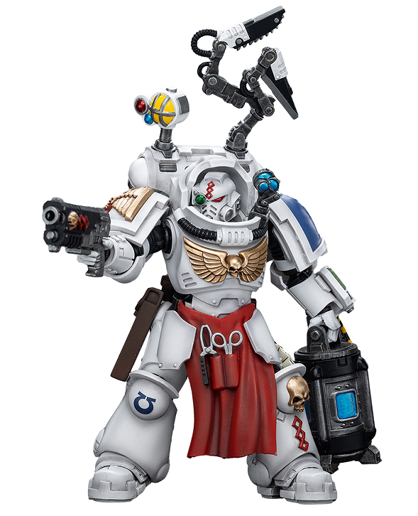 JOYTOY  Warhammer  Scale：1/18   Uitramarines Apothecary Biologis